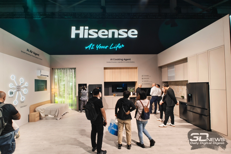 Репортаж со стендов Hisense и Gorenje на выставке IFA 2025: новейшие телевизоры и умная бытовая техника