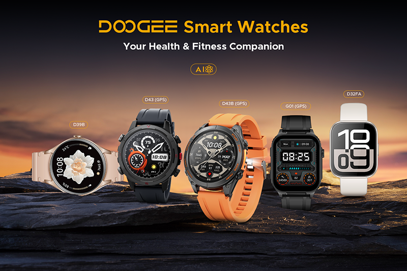 Doogee покажет на московской выставке «Связь-2025» новые смартфоны, планшеты и смарт-часы с поддержкой ИИ