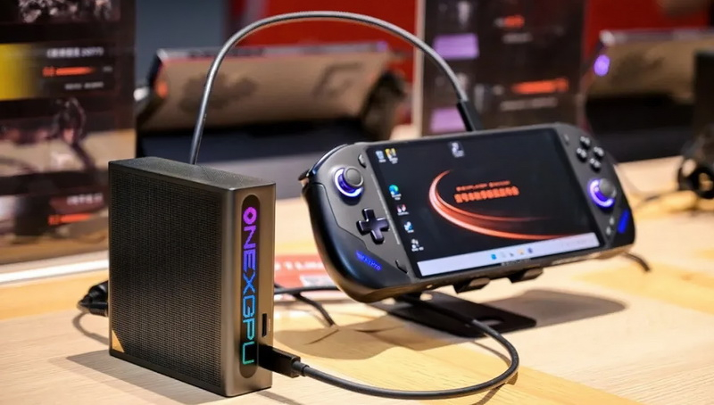 OneXPlayer выпустила портативную консоль X1 Air на базе Intel Lunar Lake и внешнюю видеокарту OneXGPU Lite на Radeon RX 7600M XT