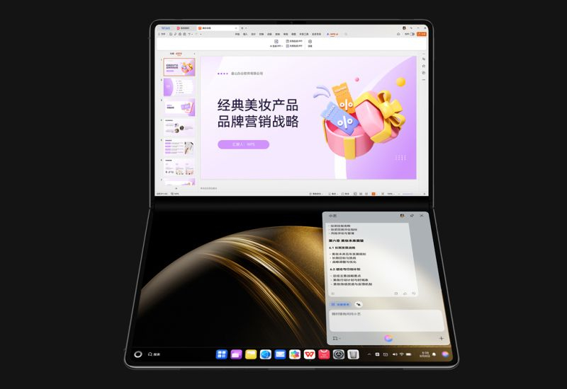 Процессор в составе новейшего ноутбука Huawei MateBook Fold выпускается по прежней 7-нм технологии